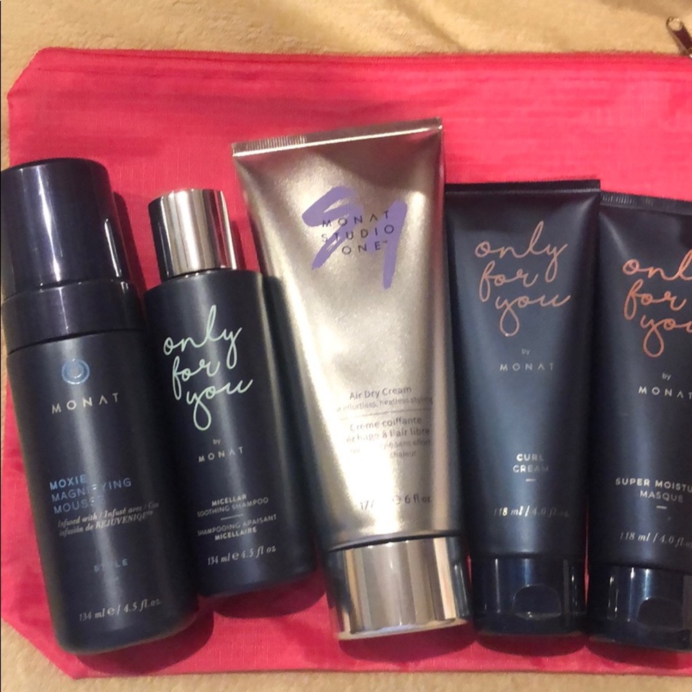 Monat hair products.  Never been used.